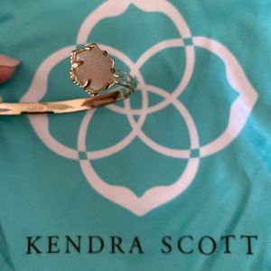 Well loved druzy Kendra Scott cuff bracelet